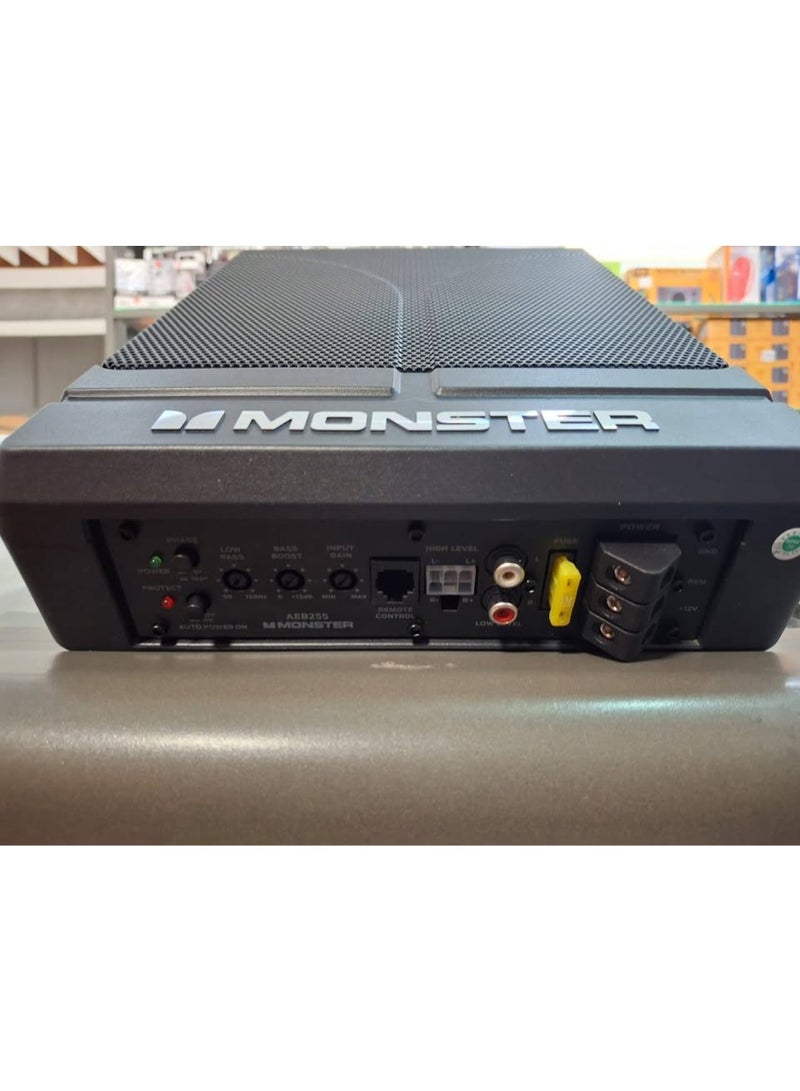 Monster Audio 9.2" Ultra Slim Active Subwoofer, Underseat Amplified Tune Up Subwoofer 1500w Max power - Image 2